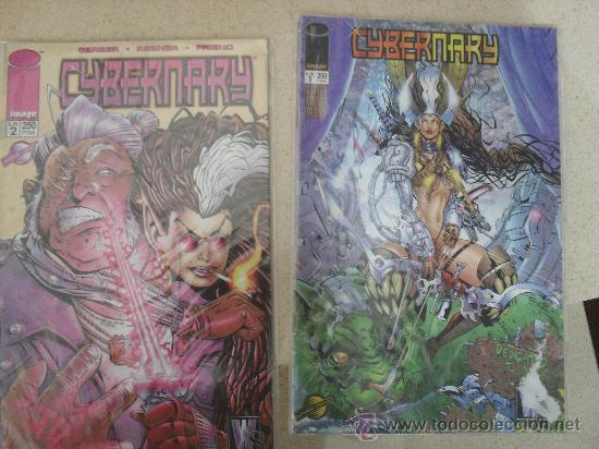 C&oacute;mics: lote 2 comics CYBERNARY imagen world comics n&ordm; 1 y 2 - Foto 1