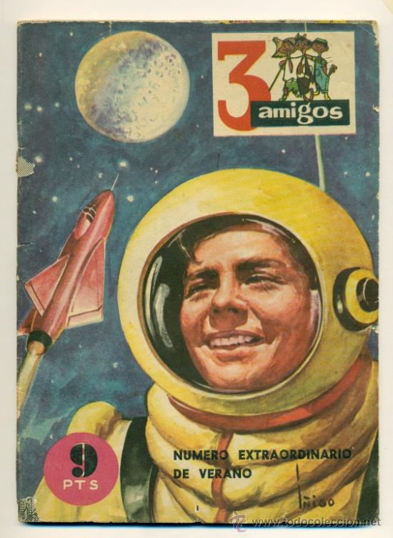 C&oacute;mics: 3 AMIGOS - EXTRA DE VERANO 1958 - CON TIN TIN - Foto 1