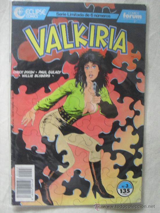 C&oacute;mics: VALKIRIA N&ordm; 1, 2 Y 3 DE SERIE LIMITADA DE 6 NUMEROS FORUM - Foto 4