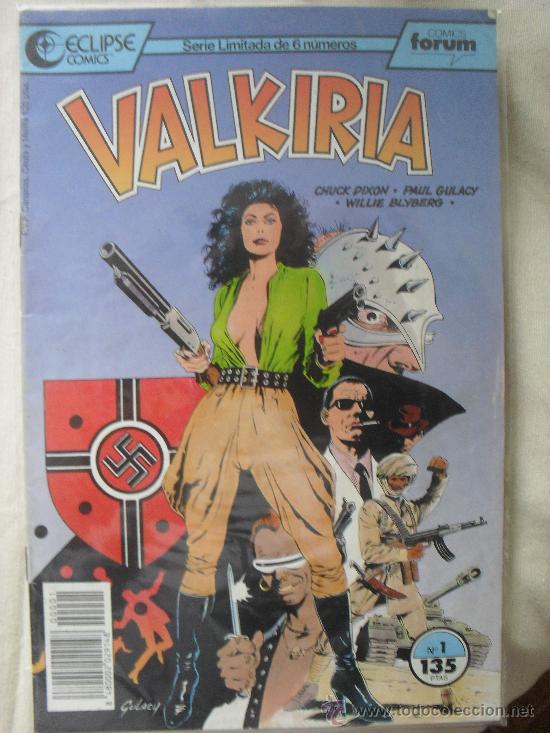 C&oacute;mics: VALKIRIA N&ordm; 1, 2 Y 3 DE SERIE LIMITADA DE 6 NUMEROS FORUM - Foto 2