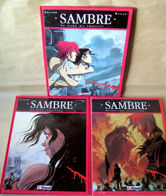 C&oacute;mics: SAMBRE 1 2 3 &ndash; Glenat a&ntilde;o 1993 - En carton&eacute;, gran formato - MUY BUEN ESTADO - Tambi&eacute;n sueltos
