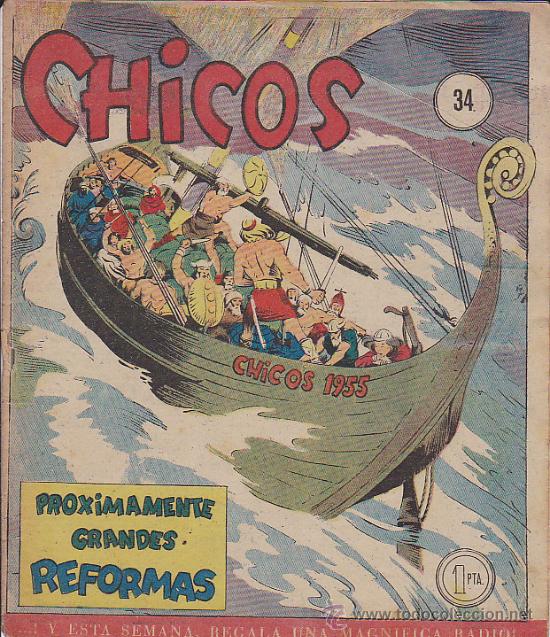 Comics: CHICOS 3&ordf; N&ordm; 34 EDICIONES CID