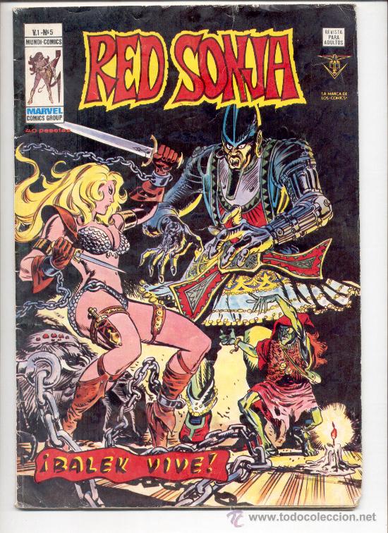 C&oacute;mics: RED SONJA 5 VERTICE - Foto 1