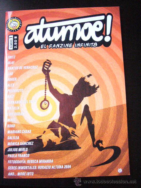 C&oacute;mics: ATUMOE EL FANZINE INFINIT8 .humor historietas arx70