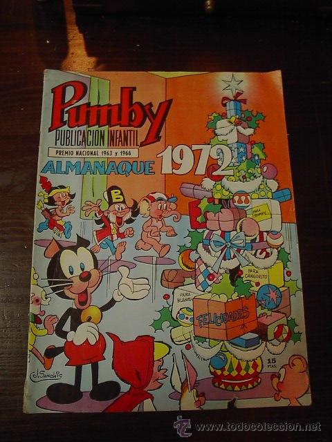 C&oacute;mics: Pumby. Almanaque 1972, 15 pesetas - Foto 1