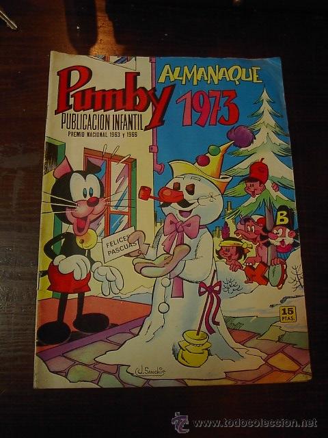 C&oacute;mics: Pumby, Almanaque 1973, 15 pesetas - Foto 1