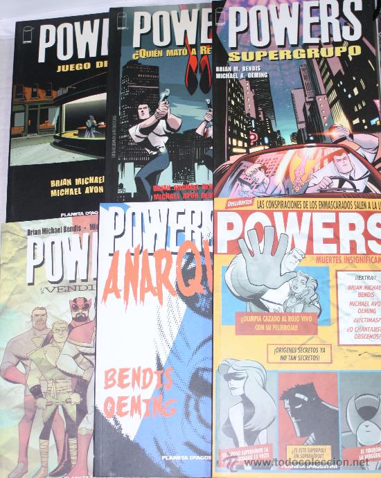 C&oacute;mics: POWERS : SEIS PRIMEROS TOMOS (muy buenos y con descuento) - Foto 1