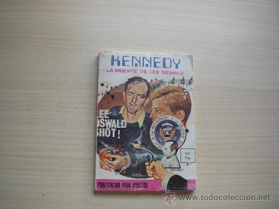 C&oacute;mics: KENNEDY &rdquo;LA MUERTE DE LEE OSWALD&rdquo;, EDITA MECOCOMIC - Foto 1