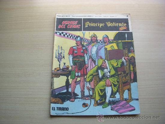 C&oacute;mics: HEROES DEL COMIC, PRINCIPE VALIENTE N&ordm; 8, EDITORIAL BURU-LAN - Foto 1