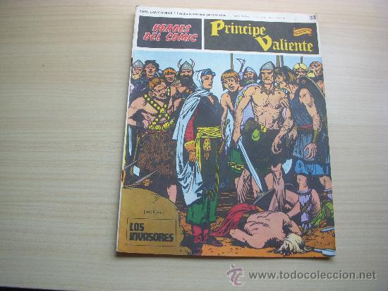 C&oacute;mics: HEROES DEL COMIC, PRINCIPE VALIENTE N&ordm; 33, EDITORIAL BURU-LAN - Foto 1