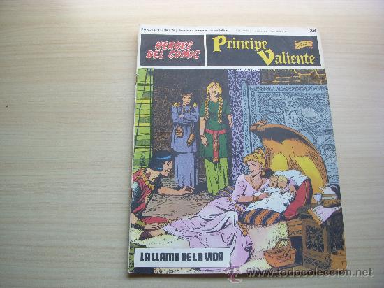 C&oacute;mics: HEROES DEL COMIC, PRINCIPE VALIENTE N&ordm; 38, EDITORIAL BURU-LAN - Foto 1