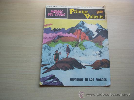 C&oacute;mics: HEROES DEL COMIC, PRINCIPE VALIENTE N&ordm; 49, EDITORIAL BURU-LAN - Foto 1