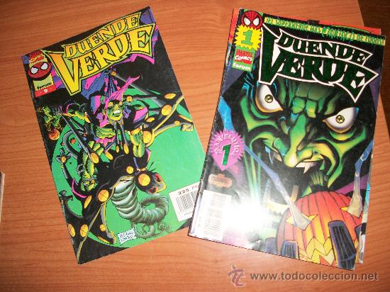 C&oacute;mics: DUENDE VERDE LOTE DEL 1 AL 9  ED PLANETA A&Ntilde;O 1996 - Foto 1