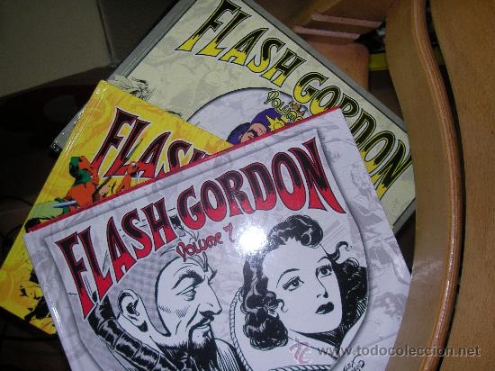 C&oacute;mics: FLASH GORDON ALEX RAYMOND COMPLETA COLECCION DE LUJO TAPAS DURAS. - Foto 1