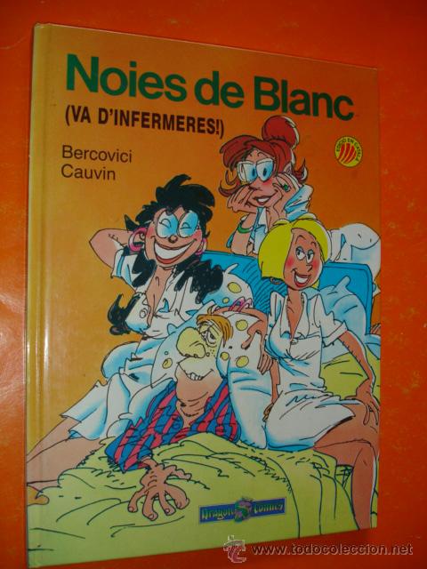 C&oacute;mics: NOIES DE BLANC N&ordm; 1 ( VA D&acute;ENFERMERES ) . DRAGON COMICS . - Foto 1