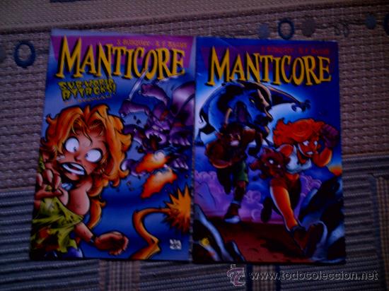 C&oacute;mics: MANTICORE N&ordm; 1 Y 2 DE BUSQUETS Y BACHS EDITORIAL CAMALEON - Foto 1