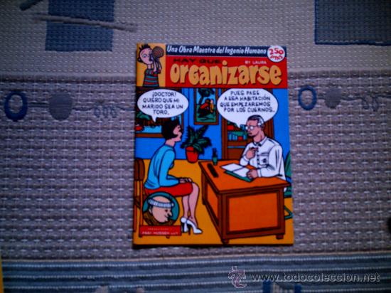 C&oacute;mics: HAY QUE ORGANIZARSE, DE LAURA (EDICIONES EL PREGONERO (RUSTICA) - Foto 1