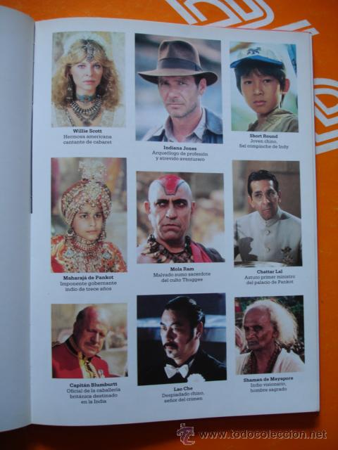 C&oacute;mics: INDIANA JONES Y EL TEMPLO MALDITO . EL LIBRO DE LA PELICULA . BYMSA . - Foto 2