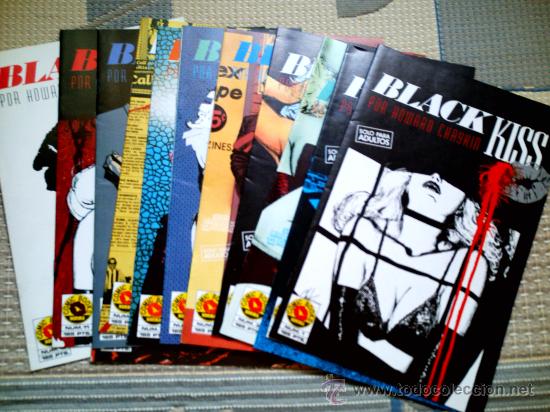 Comics : BLACK KISS N&ordm; 1 A 12 DE HOWARD CHAYKIN (COLECCION COMPLETA)