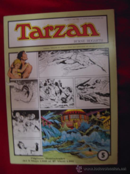 C&oacute;mics: TARZAN  - BURNE HOGARTH - JOAQUIN ESTEVE 5 - TAPA BLANDA - Foto 1