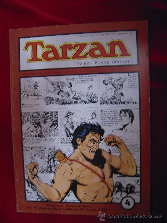 C&oacute;mics: TARZAN -  BURNE HOGARTH - JOAQUIN ESTEVE 4 - TAPA BLANDA - Foto 1