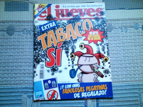 C&oacute;mics: EL JUEVES N&ordm; 1349 EXTRA TABACO SI - Foto 1