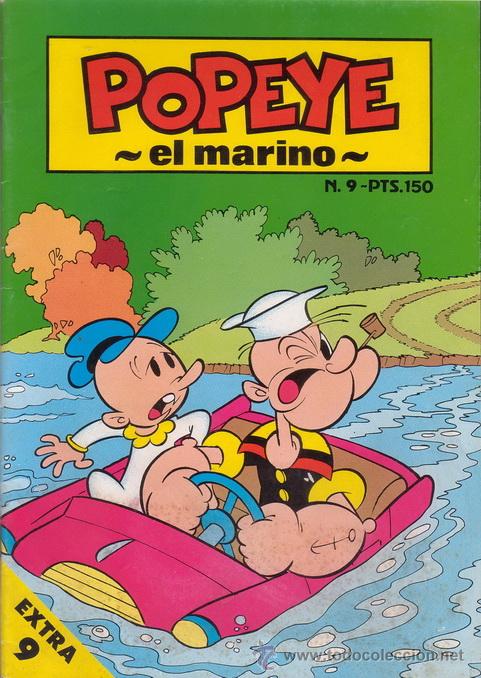 C&oacute;mics: POPEYE EL MARINO. Extra n&ordm; 9. Ediciones New Comic. - Foto 1