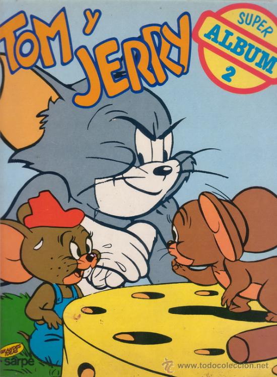 C&oacute;mics: TOM Y JERRY. Super Album n&ordm; 2. Editorial Sarpe. - Foto 1