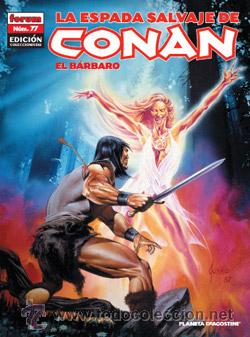 C&oacute;mics: CONAN, la espada salvaje.  N&ordm; 77, 93, 101 - Foto 1
