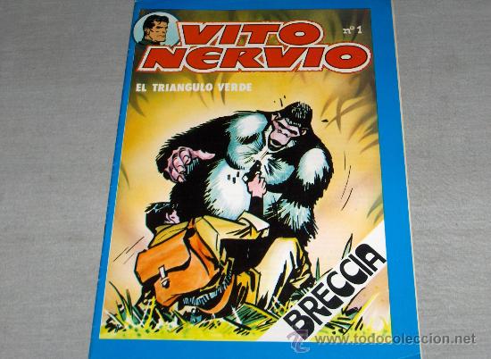 C&oacute;mics: VITO NERVIO N&ordm; 1. EDITORIAL VILAN. EL TRI&Aacute;NGULO VERDE. . - Foto 1