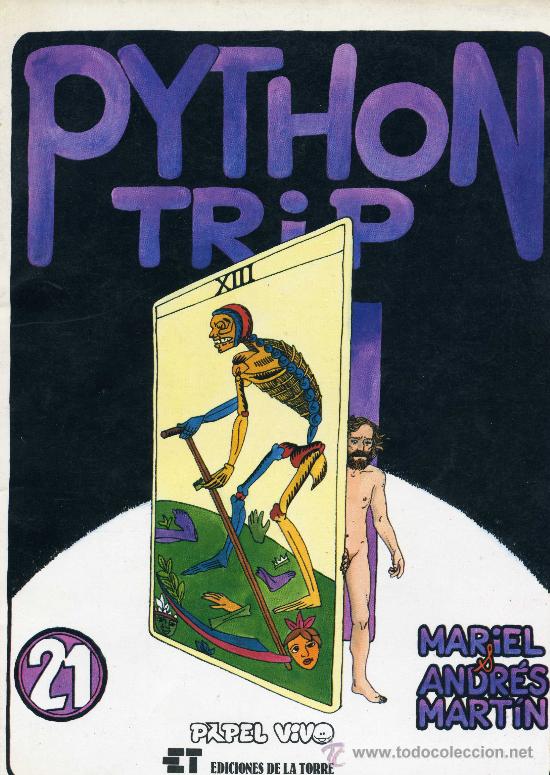 C&oacute;mics: Python Trip (Papel Vivo n&ordm;21) Mariel y Andr&eacute;s Mart&iacute;n - Foto 1