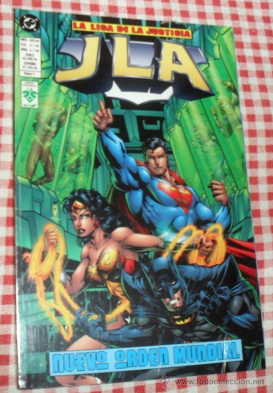 Comics: la liga de la justicia JLA tomo 1 DC 1998