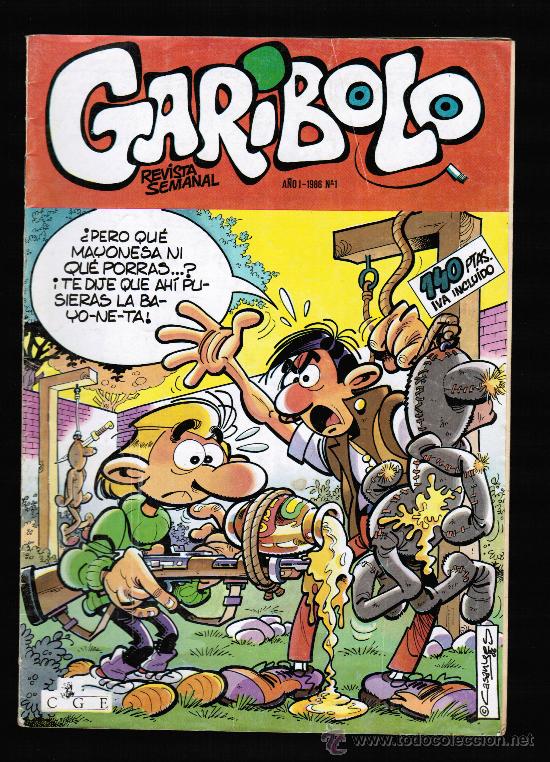 C&oacute;mics: GARIBOLO N&ordm; 1. A&Ntilde;O 1. 1986 - Foto 1