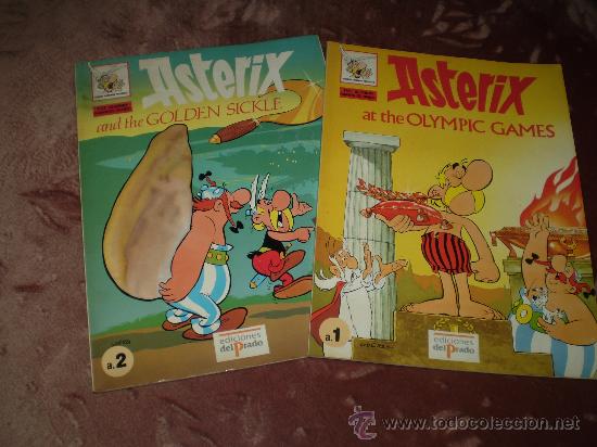 C&oacute;mics: ASTERIX AT DE OLYMPIC GAMES. N&ordm;  1 Y 2. EDICION EN INGLES PARA EDICIONES EL PRADO - Foto 1