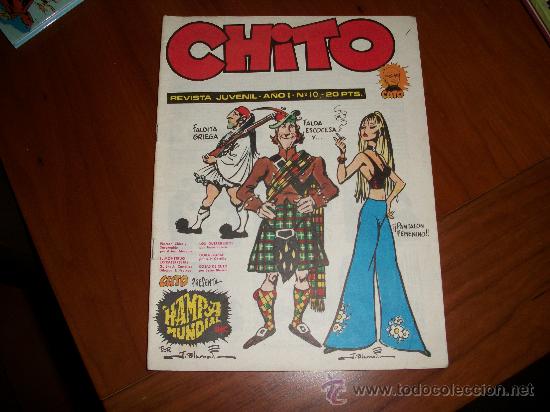 C&oacute;mics: CHITO N&ordm; 10 GRAFIMART 1974 - Foto 1