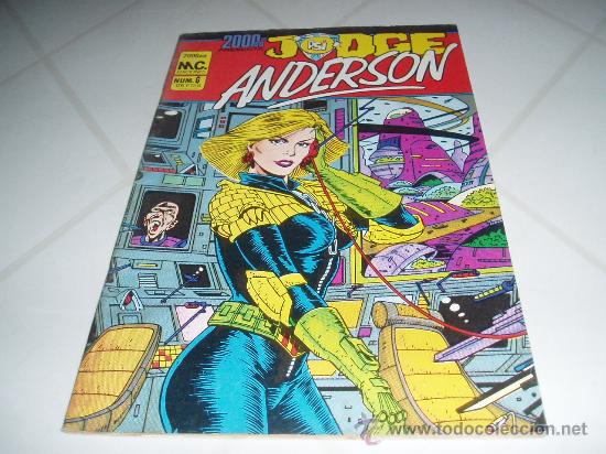 C&oacute;mics: 2000 AD, JUDGE ANDERSON, MC EDICIONES, NUM. 6 - Foto 1