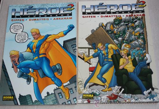 C&oacute;mics: HEROE AL CUADRADO :TOMOS n&ordm;1 y n&ordm;2 - Foto 1