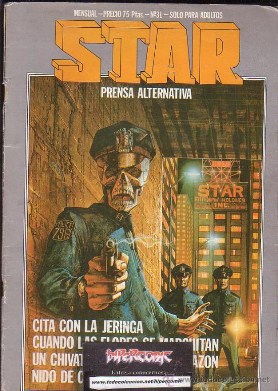 C&oacute;mics: STAR N&ordm; 31 - COMIX Y PRENSA MARGINAL - FINALES DE LOS 70 - Foto 1