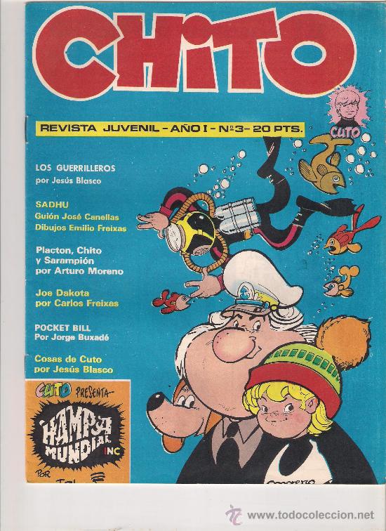 C&oacute;mics: CHITO. REVISTA JUVENIL. A&Ntilde;O I. N&ordm; 3. - Foto 1