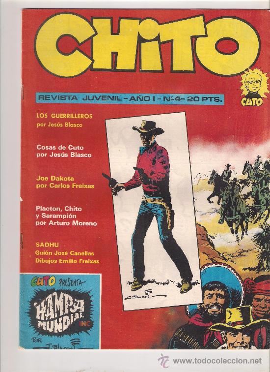 C&oacute;mics: CHITO. REVISTA JUVENIL. A&Ntilde;O I. N&ordm; 4. - Foto 1