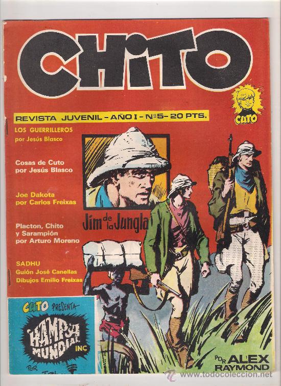 C&oacute;mics: CHITO. REVISTA JUVENIL. A&Ntilde;O I. N&ordm; 5. - Foto 1