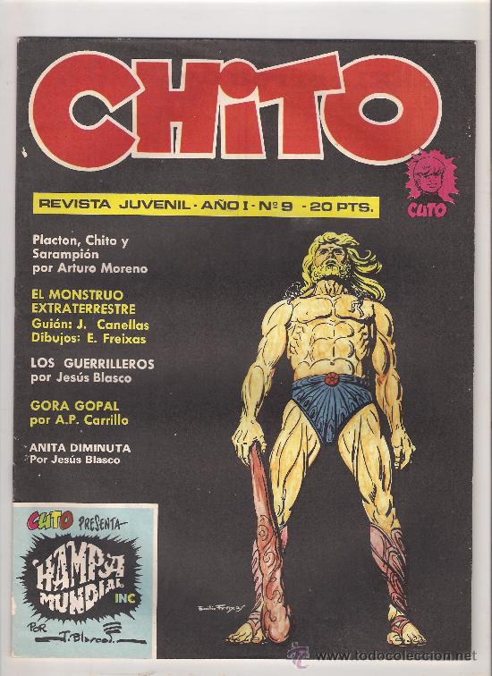 C&oacute;mics: CHITO. REVISTA JUVENIL. A&Ntilde;O I. N&ordm; 9. - Foto 1