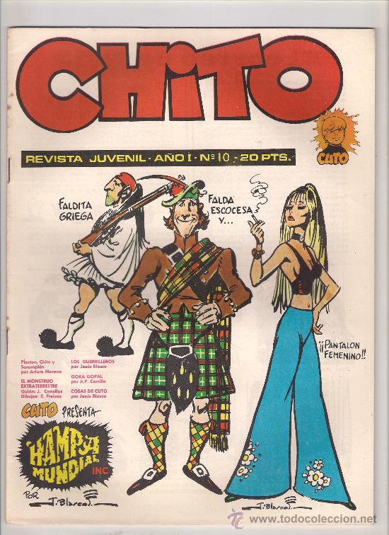 C&oacute;mics: CHITO. REVISTA JUVENIL. A&Ntilde;O I. N&ordm; 10. - Foto 1