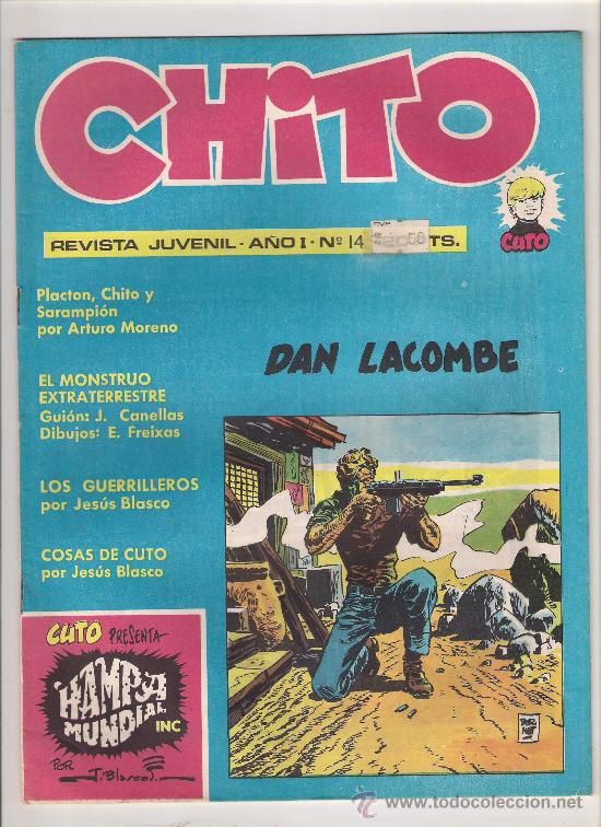 C&oacute;mics: CHITO. REVISTA JUVENIL. A&Ntilde;O I. N&ordm; 14. - Foto 1