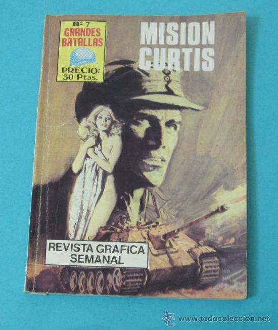 C&oacute;mics: MISI&Oacute;N CURTIS. GRANDES BATALLAS N&ordm; 7 - Foto 1