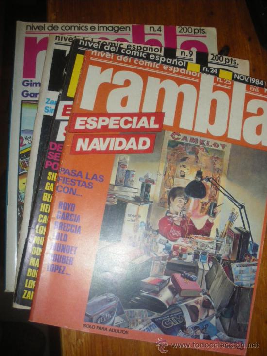 C&oacute;mics: RAMBLA. NUMEROS 4 9 24 Y 25. - Foto 2