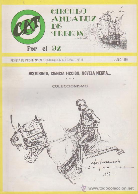 C&oacute;mics: C&iacute;rculo Andaluz de Tebeos n&ordm;  9. A&ntilde;o 1989. - Foto 1