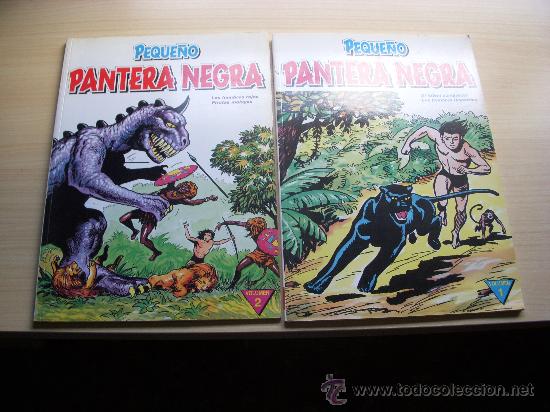 C&oacute;mics: PEQUE&Ntilde;O PANTERA NEGRA( LOS DOS N&Uacute;MEROS), EDIONES EYDER - Foto 1