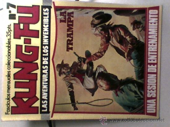 C&oacute;mics: Tebeo comic Kung Fu las aventuras de los invencibles primera edici&oacute;n 1976 n&ordm; 7