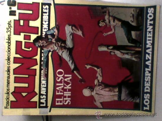 C&oacute;mics: Tebeo comic Kung fu las aventuras de los invencibles primera edicion 1976 n&ordm;6